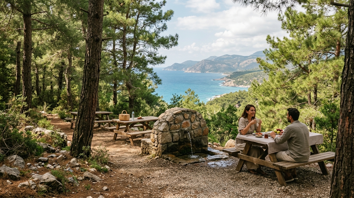 Dilek Pınarı Piknik Alanı Rehberi: Karaburun’da Doğa İle Baş Başa Bir Gün